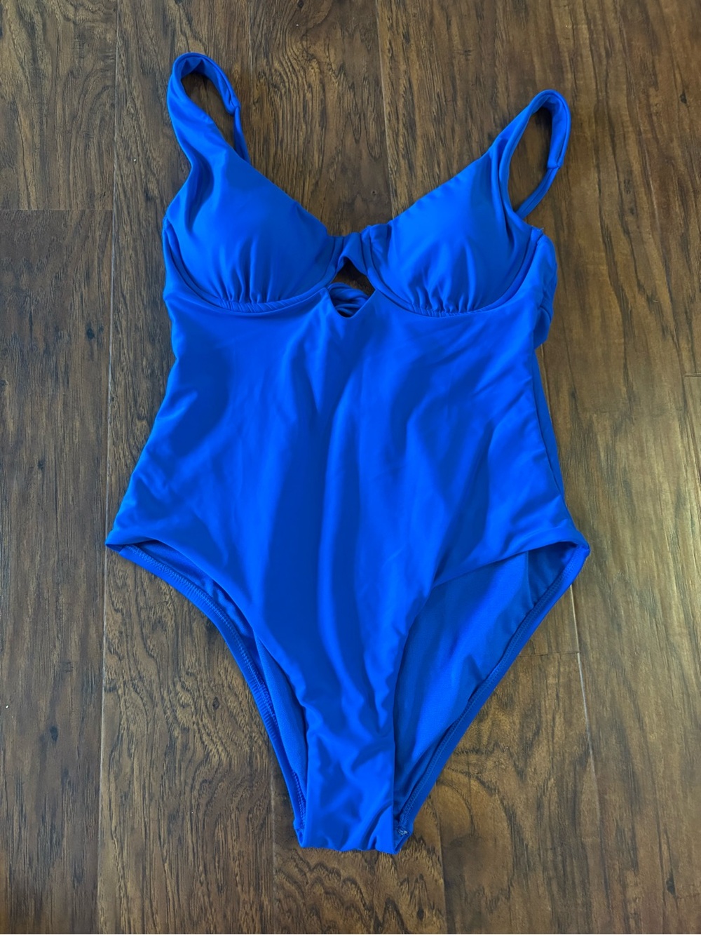 NWT Time & Tru Royal Blue Women’s Bathing Suit Size Medium